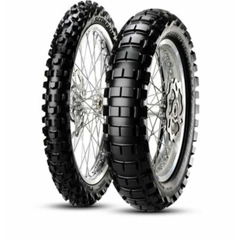 PIRELLI Motorcycle tire for tube SCORPION RALLY (F) RACE 90/90-21 M/C 54R MST 9005884