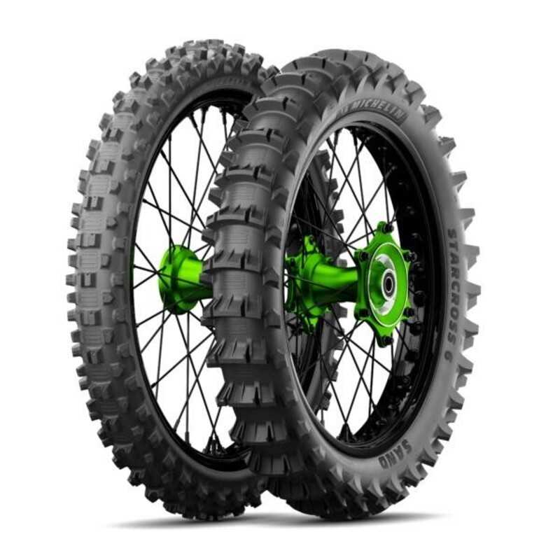 MICHELIN Motorcycle tire for tube STARCROSS 6 SAND 100/90-19 M/C NHS 57M 9005998