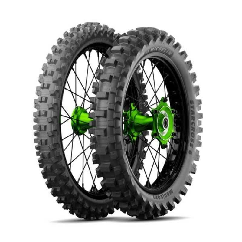 MICHELIN Motorcycle tire for tube STARCROSS 6 MEDIUM SOFT 100/90-19 M/C NHS 57M 9006004