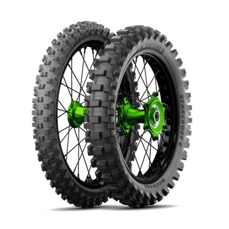 MICHELIN Motorcycle tire for tube STARCROSS 6 MEDIUM HARD 110/90-19 M/C NHS 62M 9006012