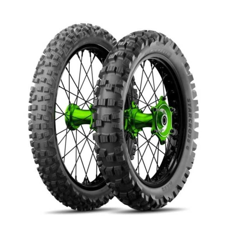 MICHELIN Motorcycle tire for tube STARCROSS 6 HARD 110/90-19 M/C NHS 62M 9006017