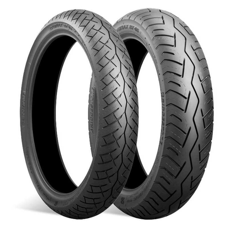 BRIDGESTONE Front clincher tire BATTLAX BT46 110/90-18 61V TUBELESS 9006036