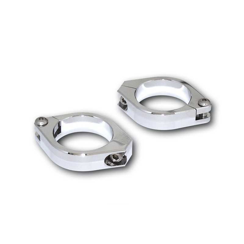 HIGHSIDER Abrazaderas aluminio para horquilla moto CNC 38-41 MM 1108711003VAR