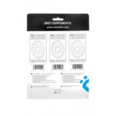 TÖLS Disco de freno + tornillos MTB 180MM 8436577110439