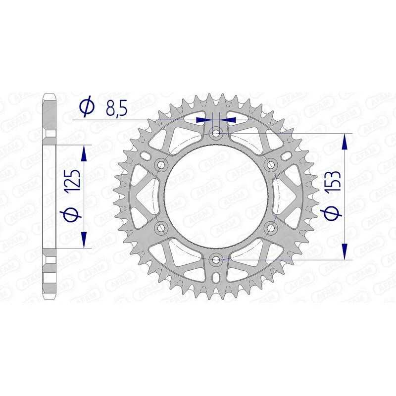 AFAM Ultralight aluminum crown 11212 - 520 1074389009