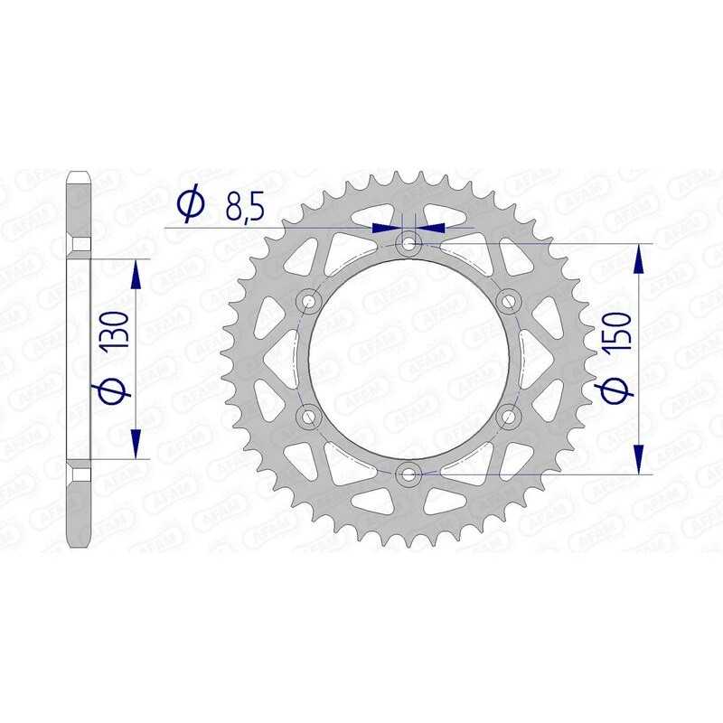 AFAM aluminum crown 13323 - 520 1074471004
