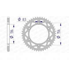 AFAM aluminum crown 15206 - 520 1074539012