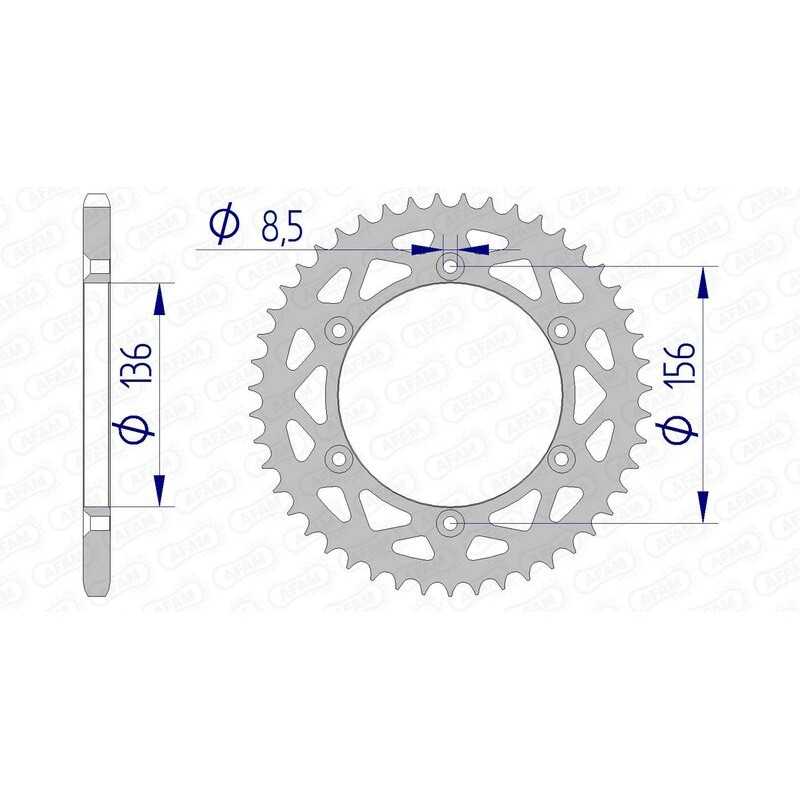 AFAM aluminum crown 15206 - 520 1074539012