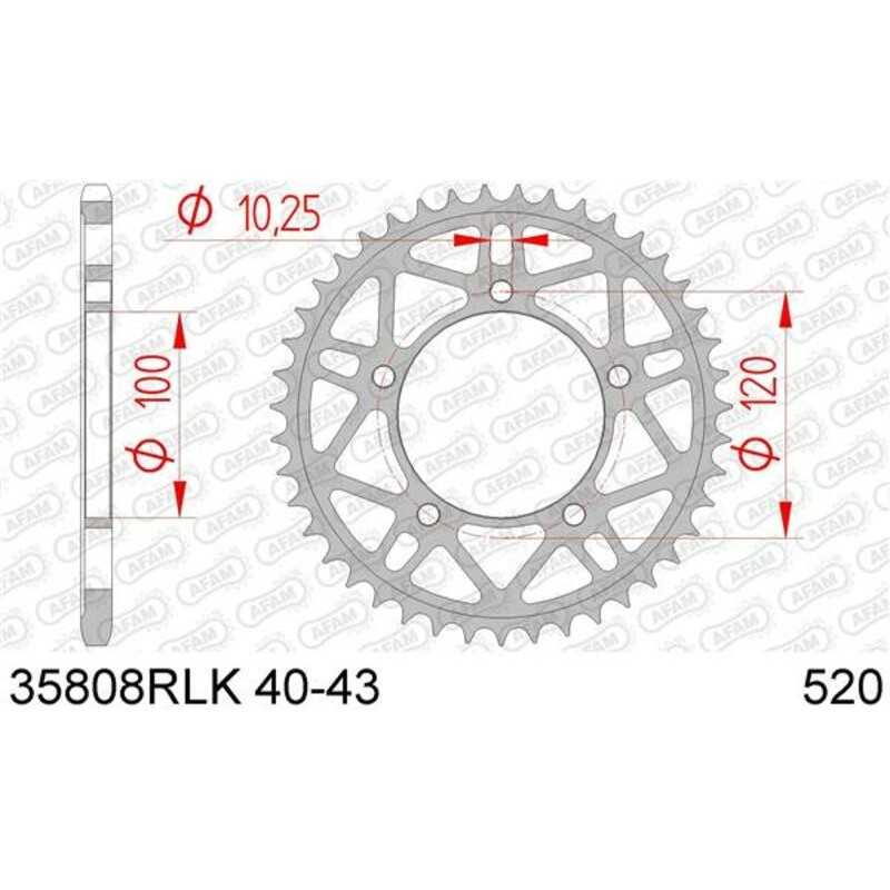 AFAM Ultralight steel crown 35808 - 520 1074630002