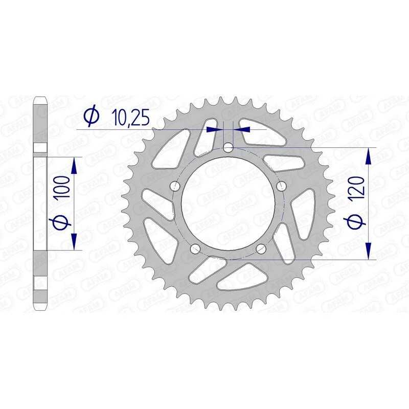 AFAM aluminum crown 36801 - 520 1074635006