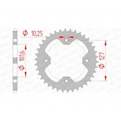 AFAM Standard steel crown 98500 - 520 1074820002