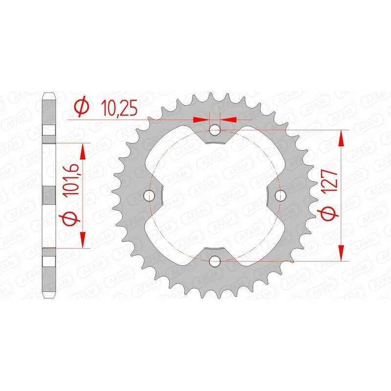AFAM Standard steel crown 98500 - 520 1074820002