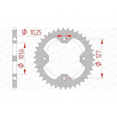 AFAM Corona acero estándar 98500 - 520 1074820002