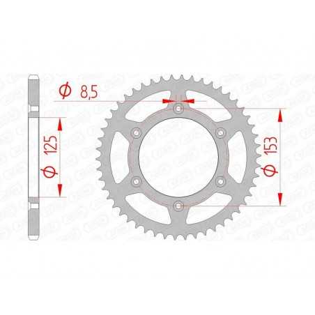 AFAM Corona acero estándar 10212 - 520 1074329002