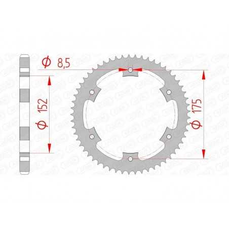 AFAM Corona acero estándar 12207 - 428 1074414002