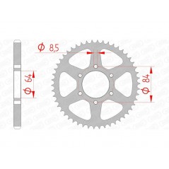 AFAM Standard steel crown 14200 - 428 1074488004