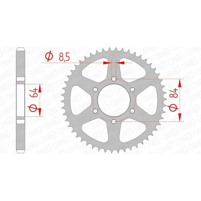 AFAM Standard steel crown 14200 - 428 1074488004