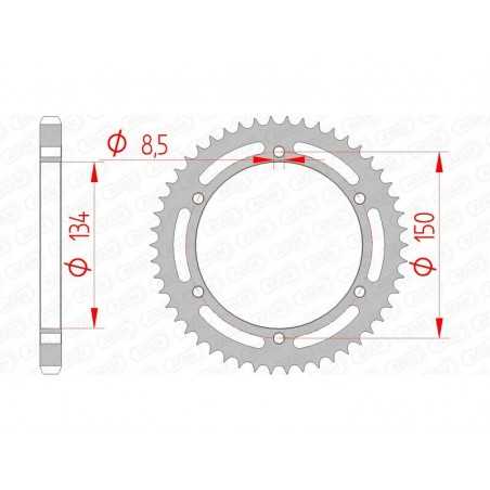 AFAM Corona acero estándar 16203 - 428 1074555002