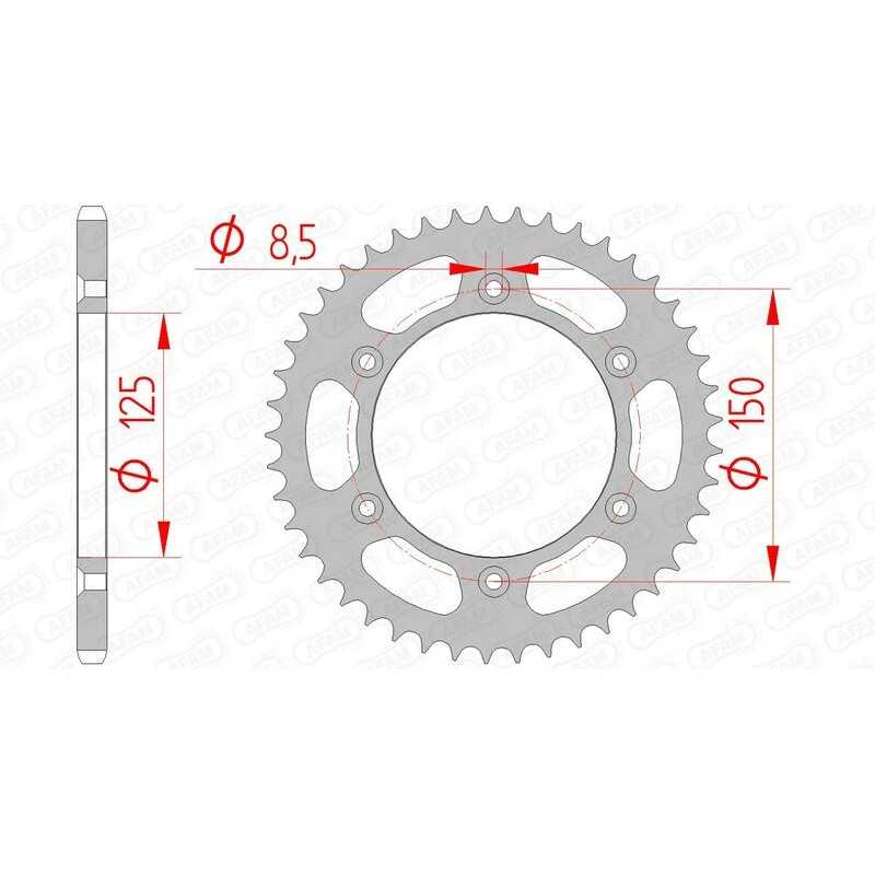 AFAM Standard steel crown 71304 - 520 1074717010