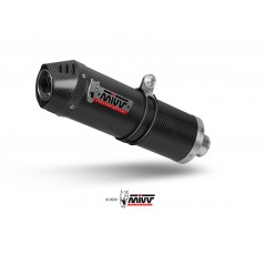 MIVV Escape moto completo posicion STANDARD SPORT FULL SYSTEM 2X1 OVAL CARBON WITH CAP K.044.L3C