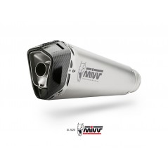MIVV Escape moto completo posicion STANDARD SPORT FULL SYSTEM 4X2X1 DELTA RACE INOX H.072.LDRX