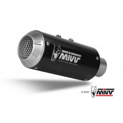 MIVV Escape moto completo posicion STANDARD SPORT FULL SYSTEM 4X2X1 MK3 BLACK INOX H.072.SM3B