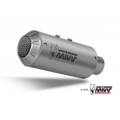 MIVV Escape moto completo posicion STANDARD POWER STEEL FULL SYSTEM 2X1 MK3 INOX X.YA.0008.SM3X