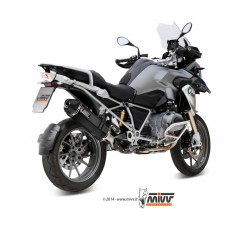 MIVV Motorcycle exhaust position STANDARD SPORT SLIP-ON OVAL TITANIUM WITH CARBON CAP B.016.LNC