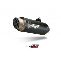 MIVV Escape moto completo posicion STANDARD SPORT FULL SYSTEM 4X2X1 GPPRO BLACK INOX H.055.LXBP