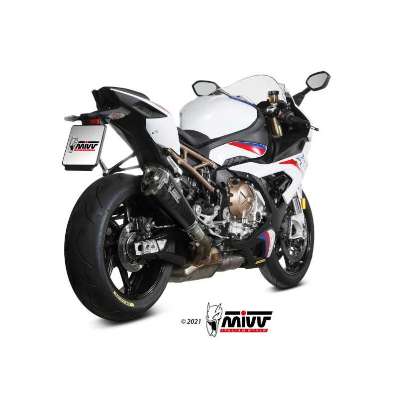 MIVV Motorcycle exhaust position STANDARD SPORT SLIP-ON MK3 CARBON B.036.LM3C