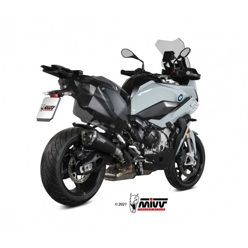 MIVV Motorcycle exhaust position STANDARD SPORT SLIP-ON DELTA RACE BLACK INOX B.039.LDRB