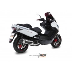 MIVV Escape moto completo posicion STANDARD URBAN FULL SYSTEM 1X1 INOX C.KY.0014.K