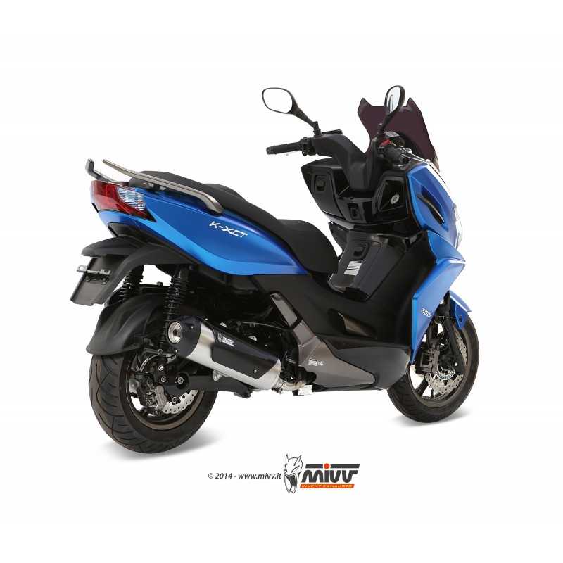 MIVV Complete motorcycle exhaust position STANDARD URBAN FULL SYSTEM 1X1 URBAN INOX C.KY.0017.K
