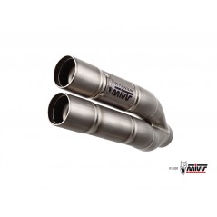 MIVV Escape moto posicion STANDARD SPORT SLIP-ON DOUBLE GUN FULL TITANIUM Y.032.LDG