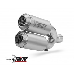 MIVV Motorcycle exhaust position STANDARD SPORT 2 SLIP-ON MK3 INOX D.042.SM3X