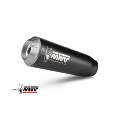 MIVV Escape moto completo posicion STANDARD SPORT FULL SYSTEM 3X1 X-M1 BLACK INOX Y.060.LC4B