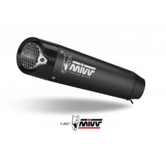 MIVV Escape moto posicion STANDARD SPORT SLIP-ON X-M5 BLACK INOX T.021.SC5B