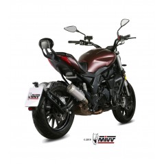 MIVV Escape moto posicion STANDARD SPORT SLIP-ON MK3 CARBON E.005.LM3C