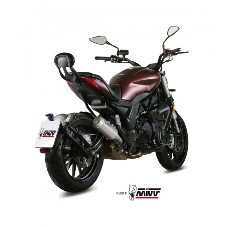 MIVV Escape moto posicion STANDARD SPORT SLIP-ON MK3 CARBON E.005.LM3C