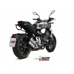 MIVV Escape moto posicion STANDARD SPORT 2 SLIP-ON MK3 BLACK INOX H.069.LM3B