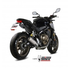 MIVV Escape moto completo posicion STANDARD SPORT FULL SYSTEM 4X2X1 MK3 BLACK INOX H.072.SM3B