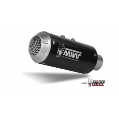 MIVV Escape moto completo posicion STANDARD SPORT FULL SYSTEM 1X1 MK3 BLACK INOX S.055.SM3B