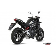 MIVV Escape moto completo posicion STANDARD SPORT FULL SYSTEM 2X1 SUONO BLACK WITH CARBON CAP K.029.L9