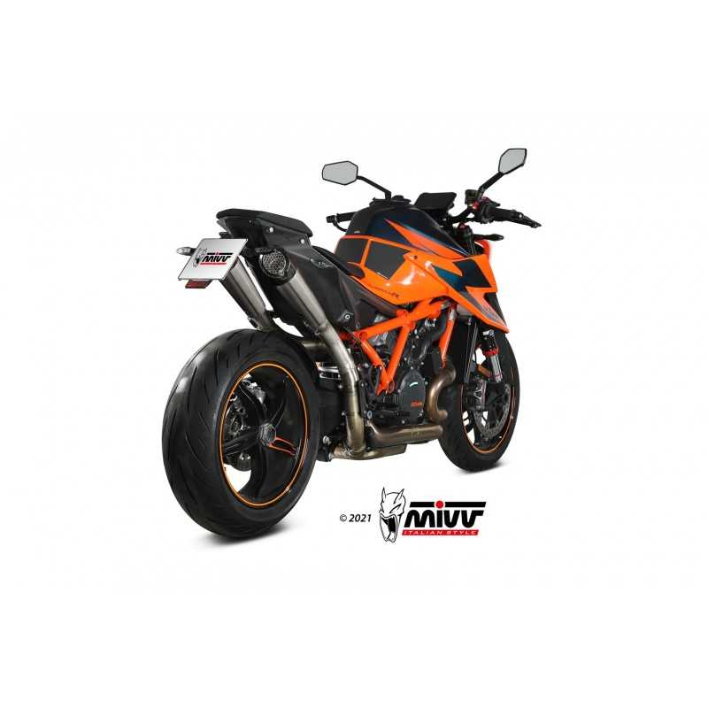 MIVV Escape moto posicion STANDARD SPORT SLIP-ON X-M5 TITANIUM KT.026.LC5T