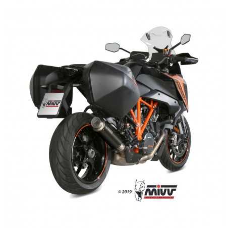 MIVV Escape moto posicion STANDARD SPORT SLIP-ON GPPRO BLACK INOX KT.018.LXBP