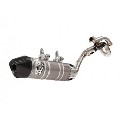 MIVV Escape moto completo posicion STANDARD STRONGER ENDURO NEW FULL SYSTEM 1X1 OVAL INOX M.KT.025.LXC.F