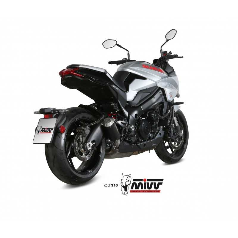 MIVV Motorcycle exhaust position STANDARD SPORT SLIP-ON MK3 INOX S.056.LM3X