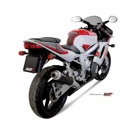 MIVV Escape moto posicion STANDARD SPORT SLIP-ON GP BLACK INOX Y.003.LXB