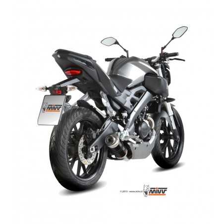 MIVV Escape moto completo posicion STANDARD SPORT FULL SYSTEM 1X1 GP BLACK INOX Y.047.LXB