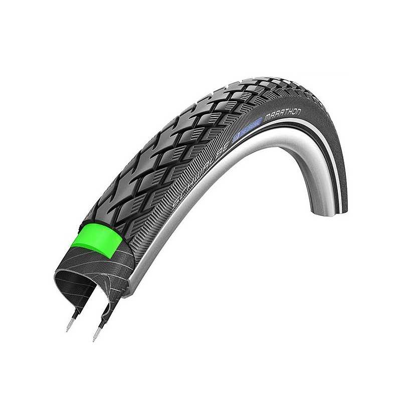 SCHWALBE Cubierta bicicleta rigida MARATHON 16x1.90 HS620 PERF TWINSKIN GREENGUARD ADDIX ECO REF 47-305 722000
